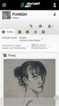 Mobile Screenshot of funigirl.deviantart.com