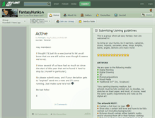 Tablet Screenshot of fantasyhunks.deviantart.com