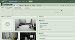 Desktop Screenshot of dudugoncalves.deviantart.com