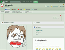 Tablet Screenshot of italyfaceplz.deviantart.com