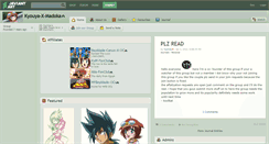 Desktop Screenshot of kyouya-x-madoka.deviantart.com