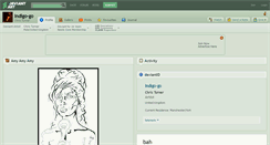 Desktop Screenshot of indigo-go.deviantart.com