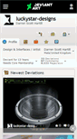 Mobile Screenshot of luckystar-designs.deviantart.com