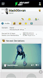 Mobile Screenshot of black00swan.deviantart.com