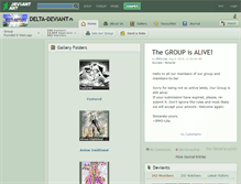 Tablet Screenshot of delta-deviant.deviantart.com