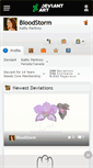 Mobile Screenshot of bloodstorm.deviantart.com