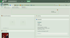 Desktop Screenshot of drathari.deviantart.com