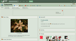 Desktop Screenshot of frankenteddy.deviantart.com