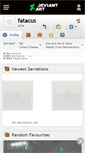 Mobile Screenshot of fatacus.deviantart.com