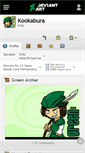 Mobile Screenshot of kookabura.deviantart.com