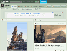 Tablet Screenshot of andary.deviantart.com