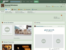 Tablet Screenshot of general-brimstone.deviantart.com