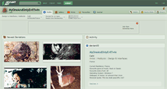 Desktop Screenshot of myoneandonlyeviltwin.deviantart.com