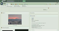 Desktop Screenshot of faynt.deviantart.com