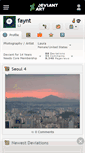 Mobile Screenshot of faynt.deviantart.com