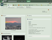 Tablet Screenshot of faynt.deviantart.com