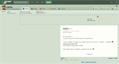 Desktop Screenshot of colcho.deviantart.com
