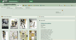 Desktop Screenshot of philipanthonybailey.deviantart.com