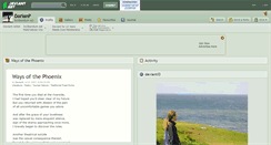 Desktop Screenshot of dorianp.deviantart.com
