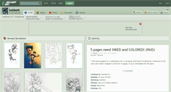 Desktop Screenshot of bobbett.deviantart.com