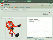 Tablet Screenshot of ctoonfan1.deviantart.com