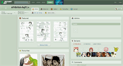 Desktop Screenshot of aphbritish-rajfc.deviantart.com