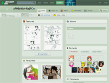 Tablet Screenshot of aphbritish-rajfc.deviantart.com