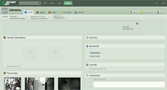Desktop Screenshot of catreena.deviantart.com