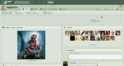 Desktop Screenshot of magicbunni.deviantart.com