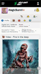 Mobile Screenshot of magicbunni.deviantart.com