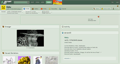 Desktop Screenshot of hetu.deviantart.com