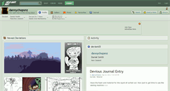 Desktop Screenshot of dannychopsnz.deviantart.com