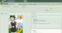 Desktop Screenshot of keki-chan.deviantart.com