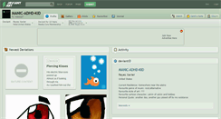 Desktop Screenshot of manic-adhd-kid.deviantart.com