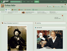 Tablet Screenshot of profesor-dathu.deviantart.com