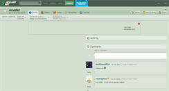 Desktop Screenshot of amoster.deviantart.com
