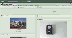 Desktop Screenshot of goncalo-lopes.deviantart.com