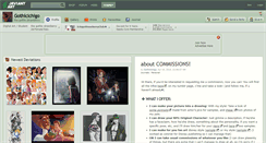Desktop Screenshot of gothicichigo.deviantart.com