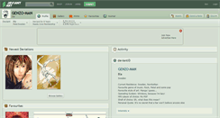 Desktop Screenshot of genzo-man.deviantart.com