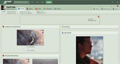 Desktop Screenshot of maxfreak.deviantart.com