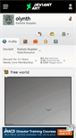 Mobile Screenshot of olynth.deviantart.com