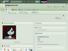 Tablet Screenshot of lolitagirlsaresweet.deviantart.com