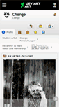 Mobile Screenshot of chenge.deviantart.com