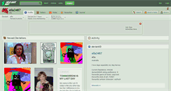 Desktop Screenshot of ella3487.deviantart.com