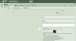 Desktop Screenshot of binaro.deviantart.com