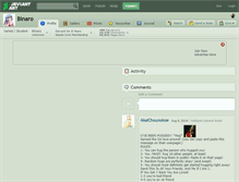 Tablet Screenshot of binaro.deviantart.com