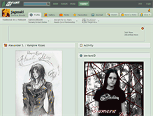 Tablet Screenshot of jagasaki.deviantart.com