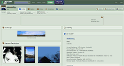 Desktop Screenshot of mimmilou.deviantart.com