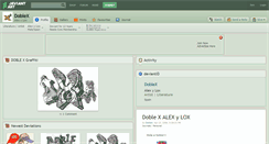 Desktop Screenshot of doblex.deviantart.com