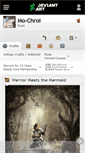 Mobile Screenshot of mo-chroi.deviantart.com